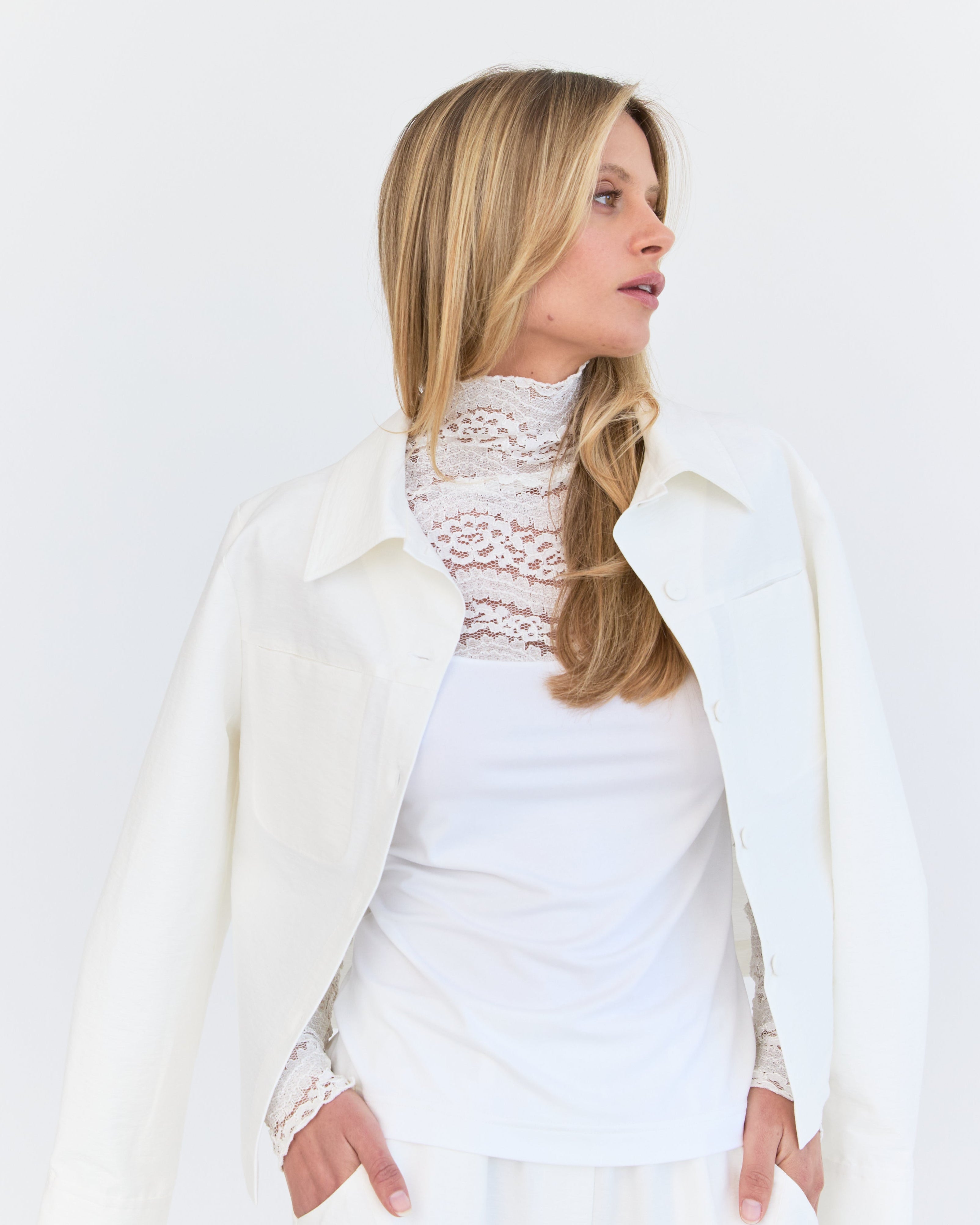 Lottie Jacket - Ivory