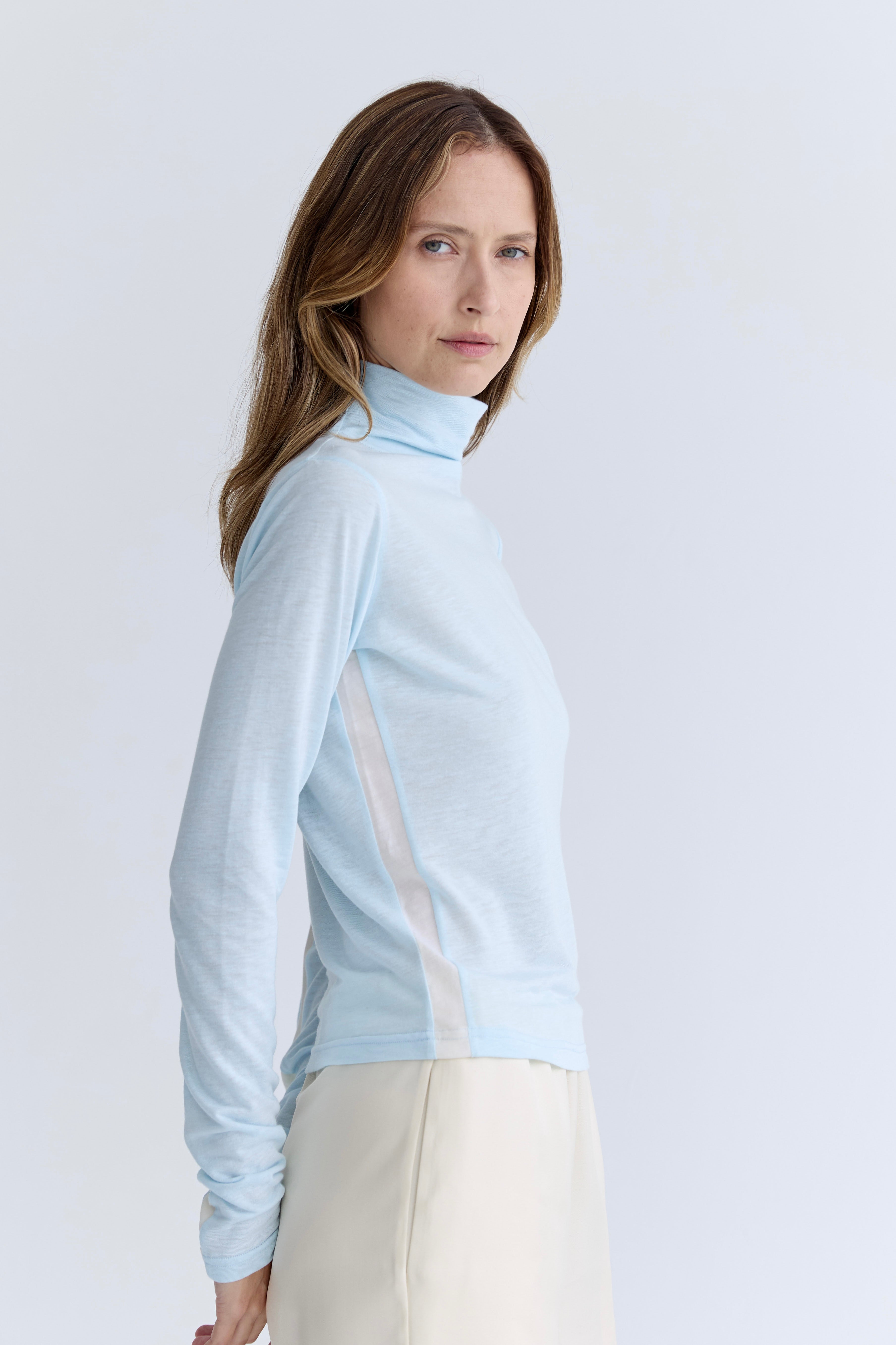 Valeria Silk Pant - Crema