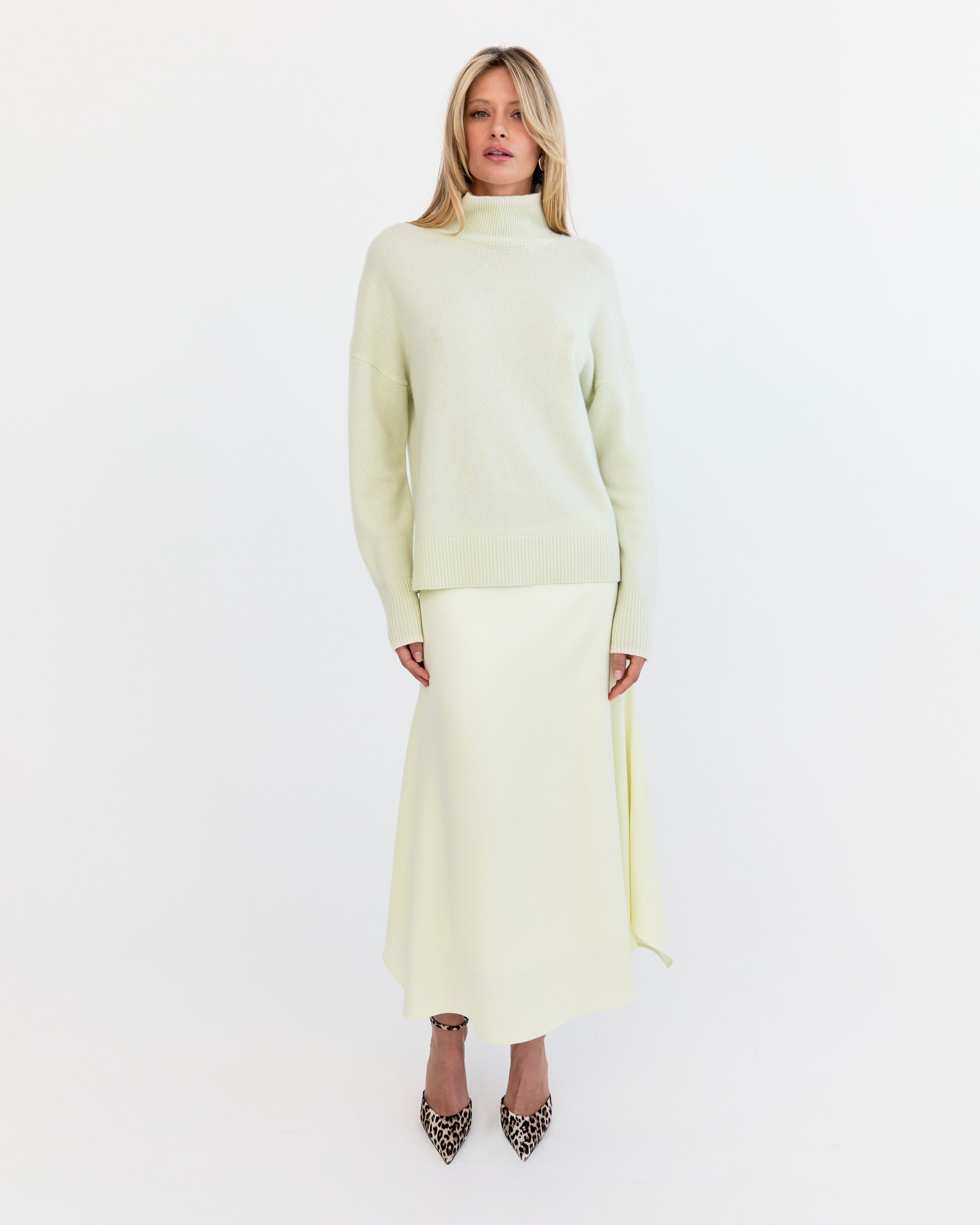 Sensuel Skirt - Lime Green