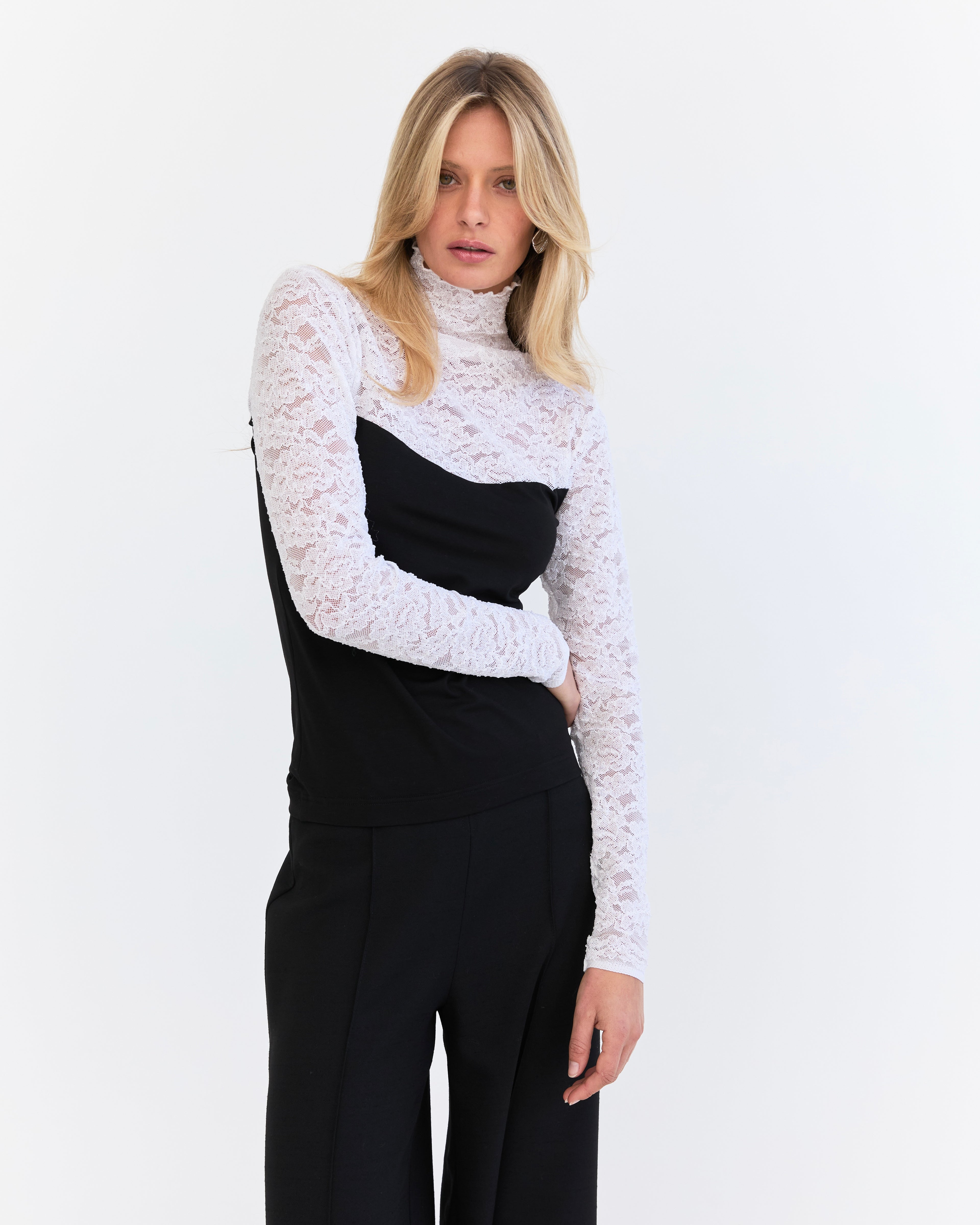 Josephine Tailored Suit Short - Black Wool