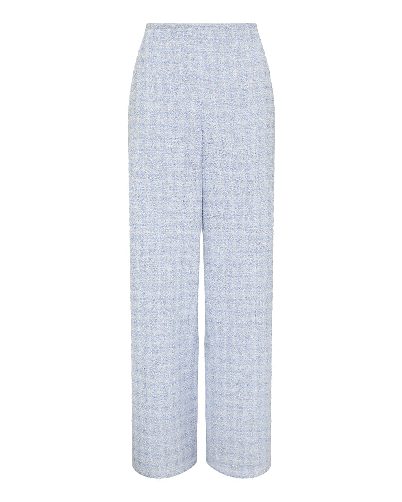 Dawn Pant - Powder Blue Tweed