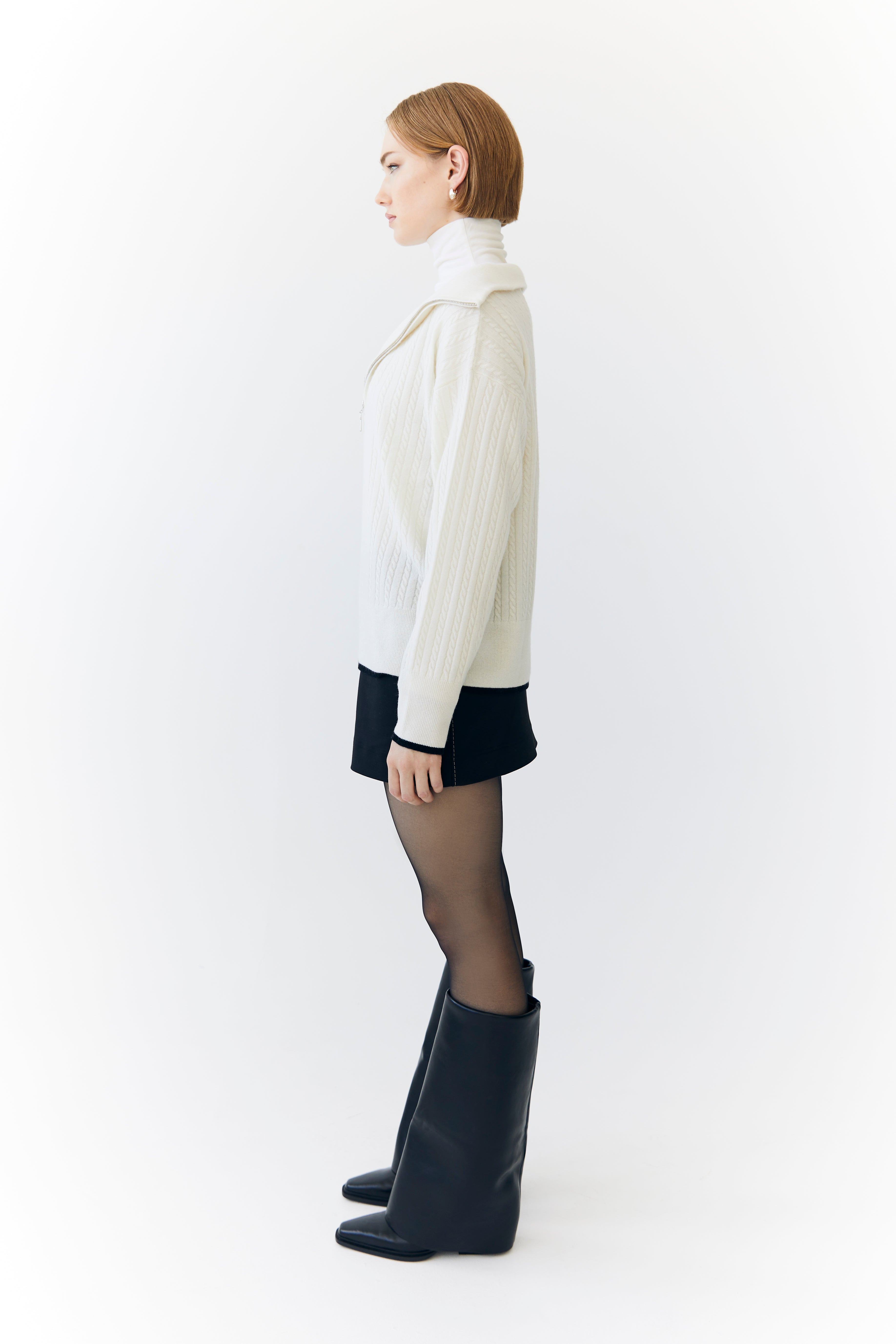 Mik Merino Knit - Vanilla