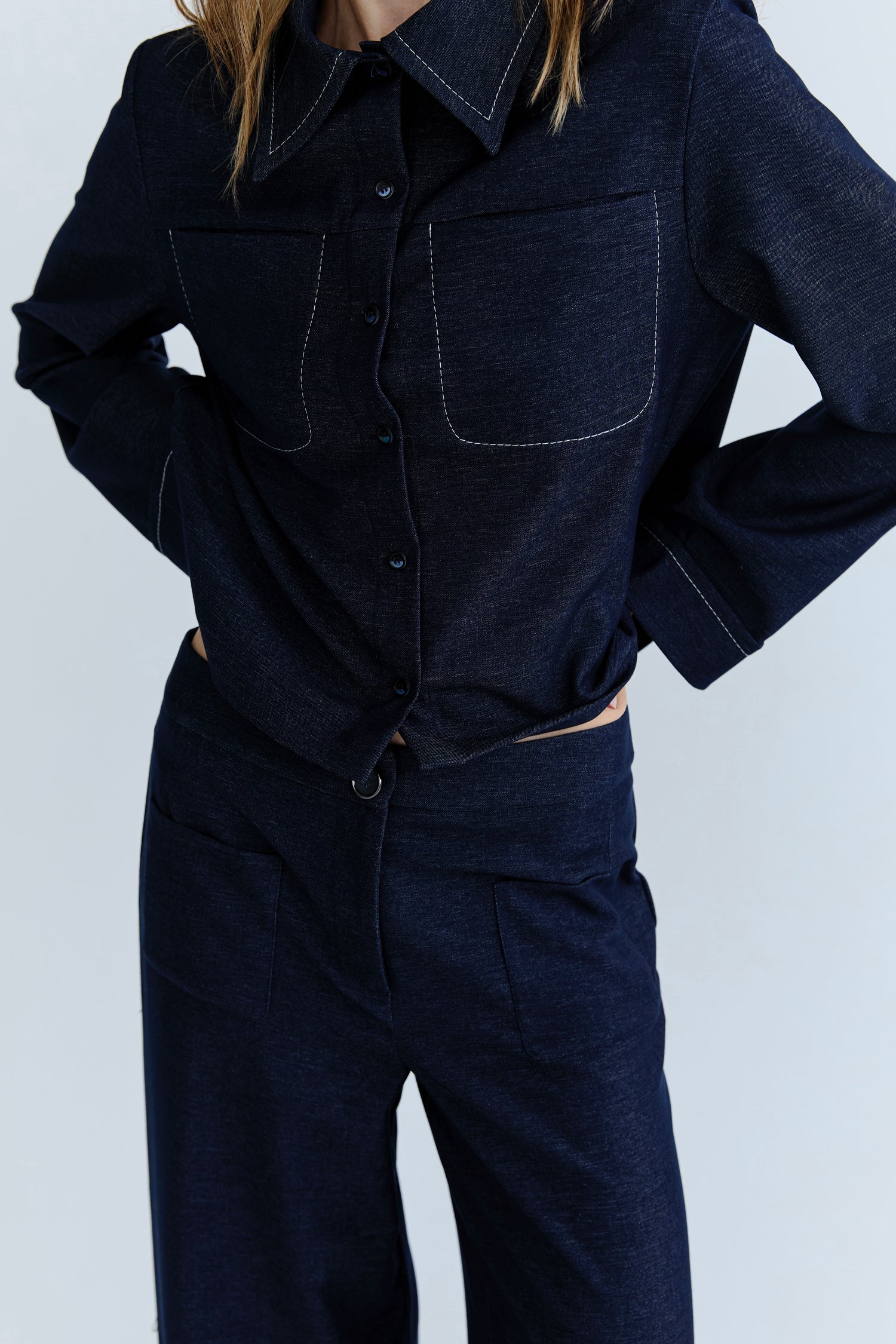 Charlotte Pant - Indigo