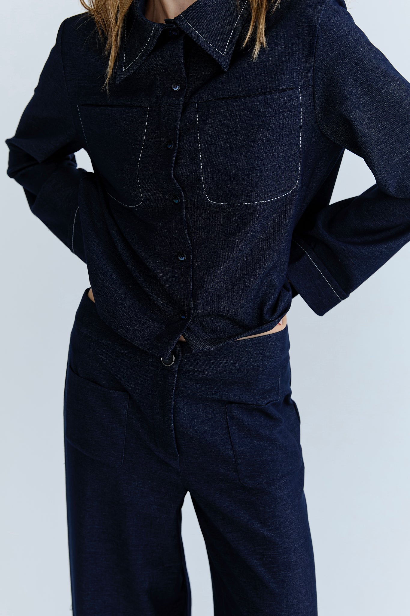Charlotte Pant - Navy