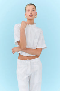 Marlene Pant - Linen Stripe