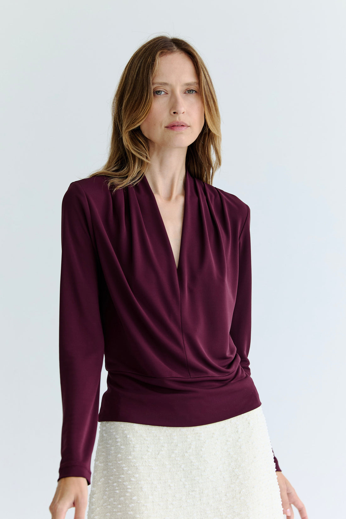 Holly Top - Plum