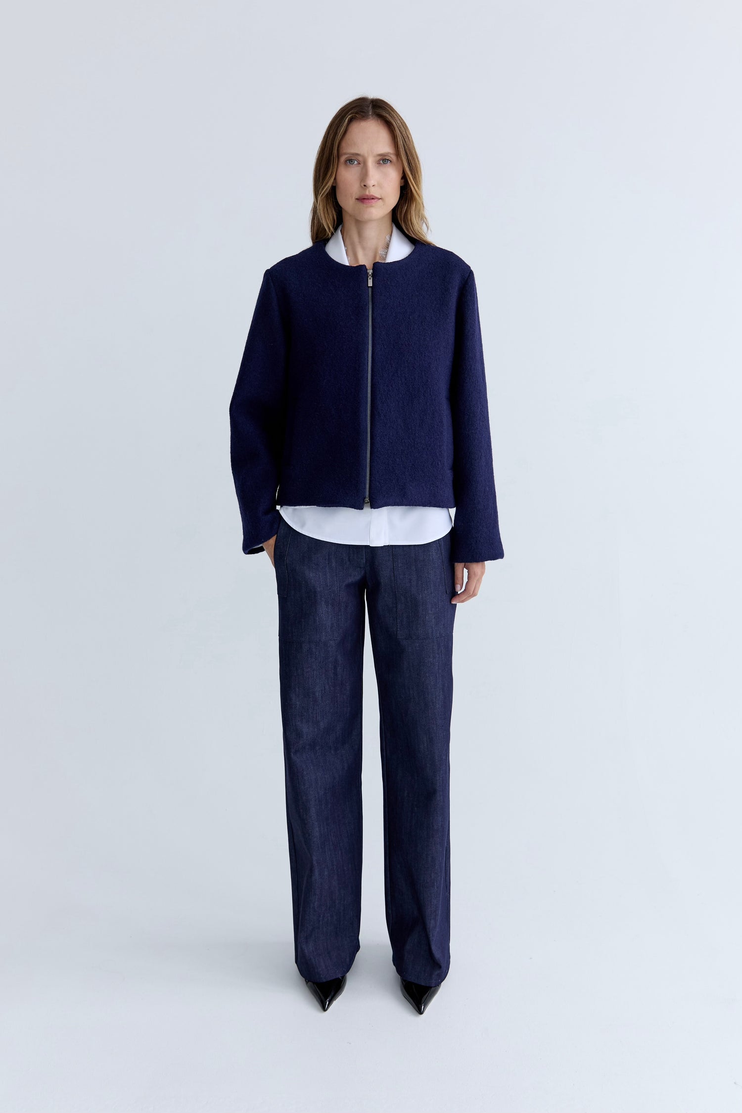 Pia Jacket - Navy