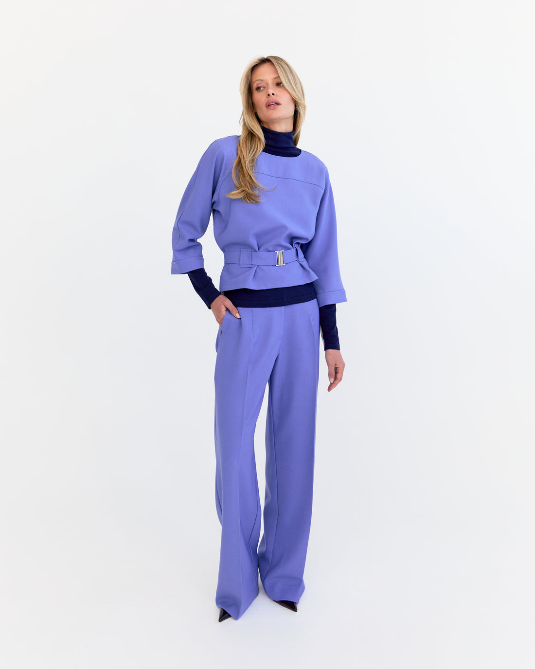 Ami Top - Cornflower