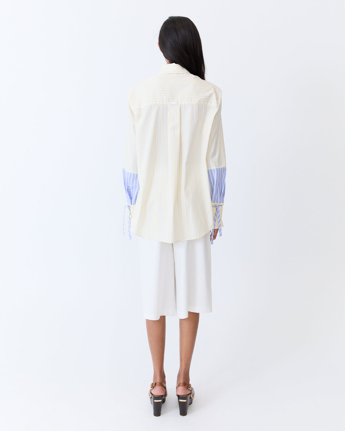 Saya Shirt - Butter Stripe