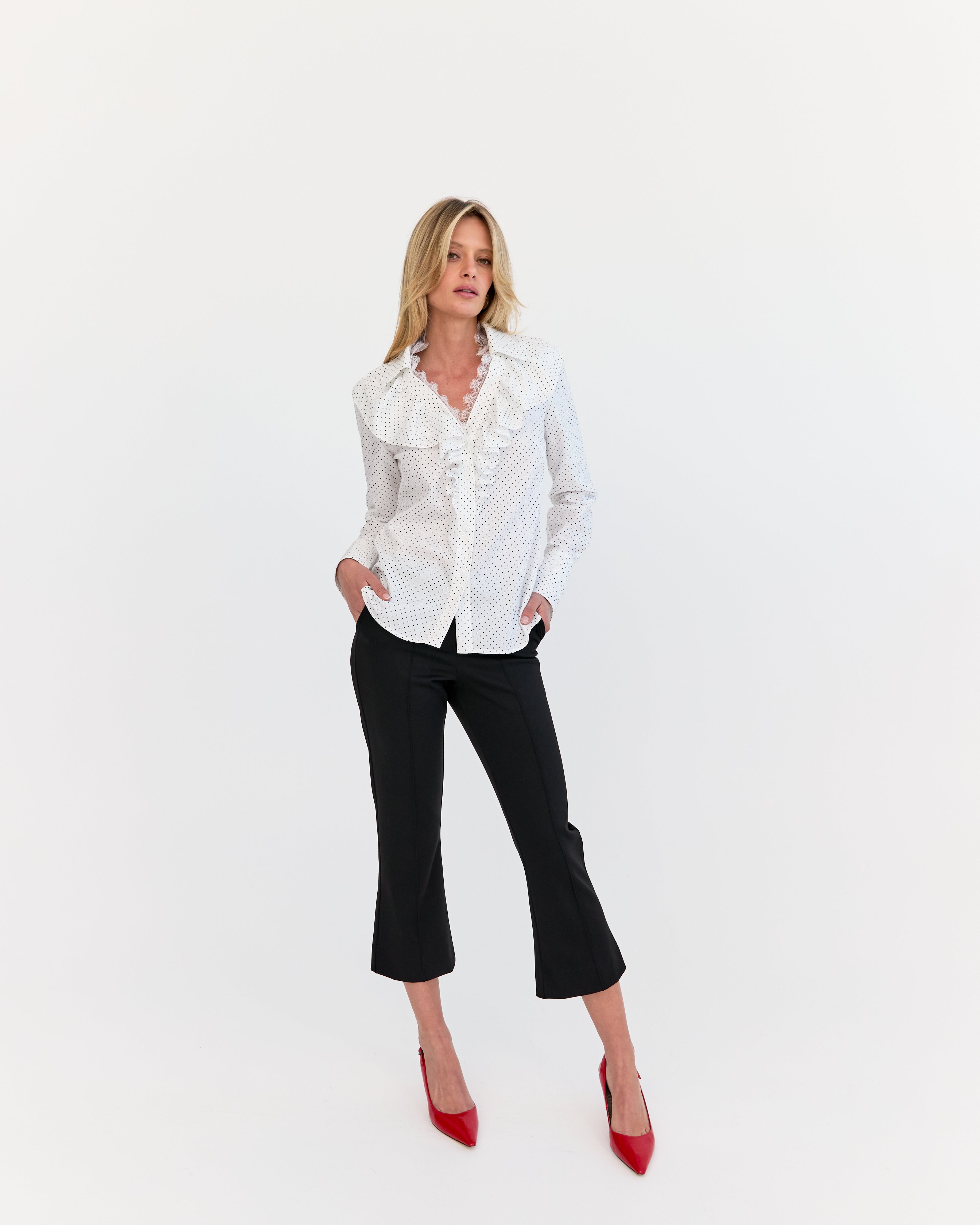Alice Capri Pant - Black Ponte