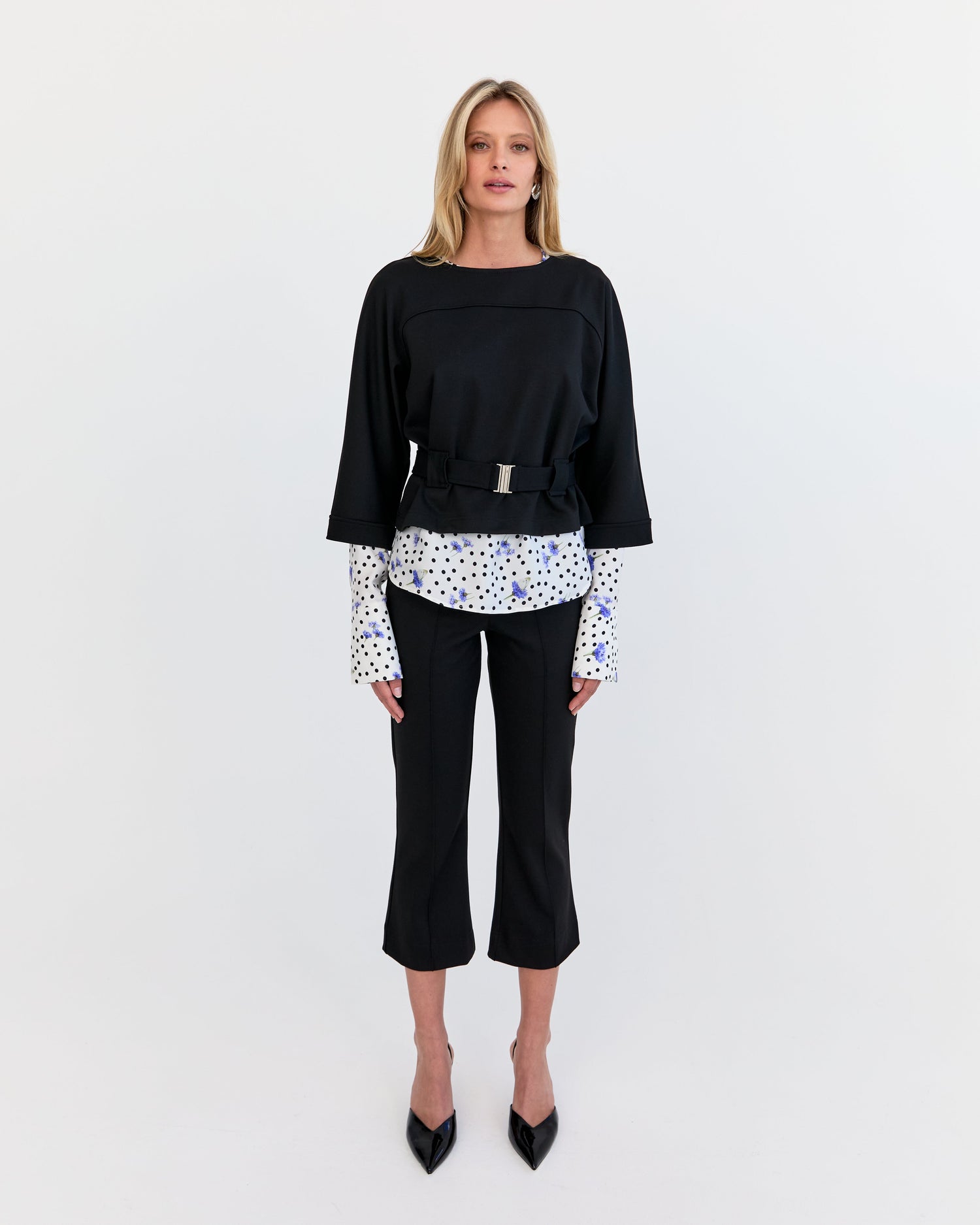 Alice Capri Pant - Black Ponte