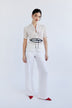 Marlene Pant - White Linen