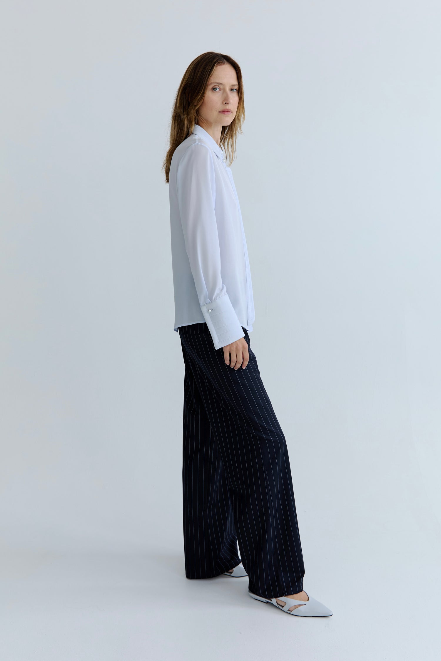 Sylvie Shirt - Powder Blue