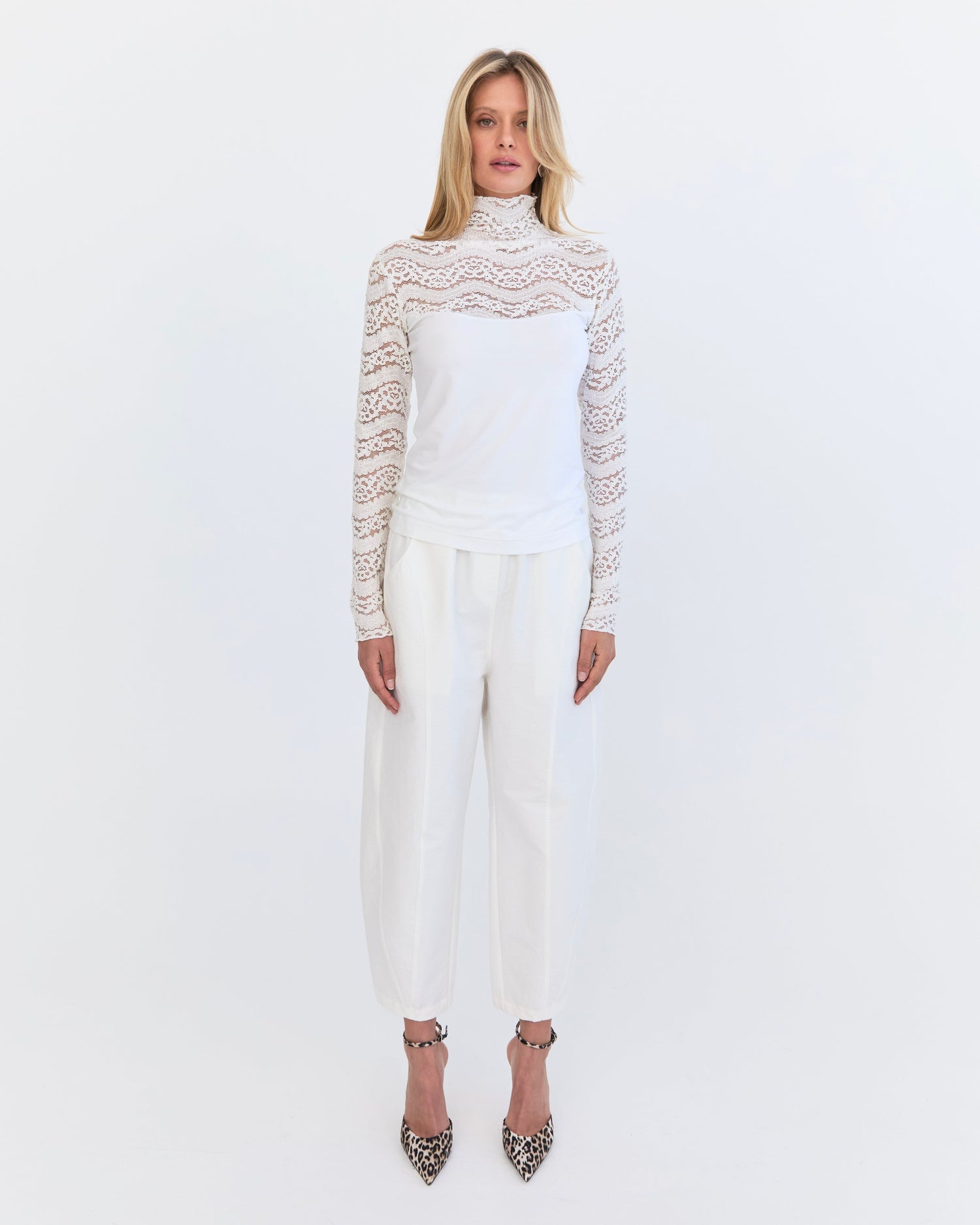 Agnes Pant - Ivory
