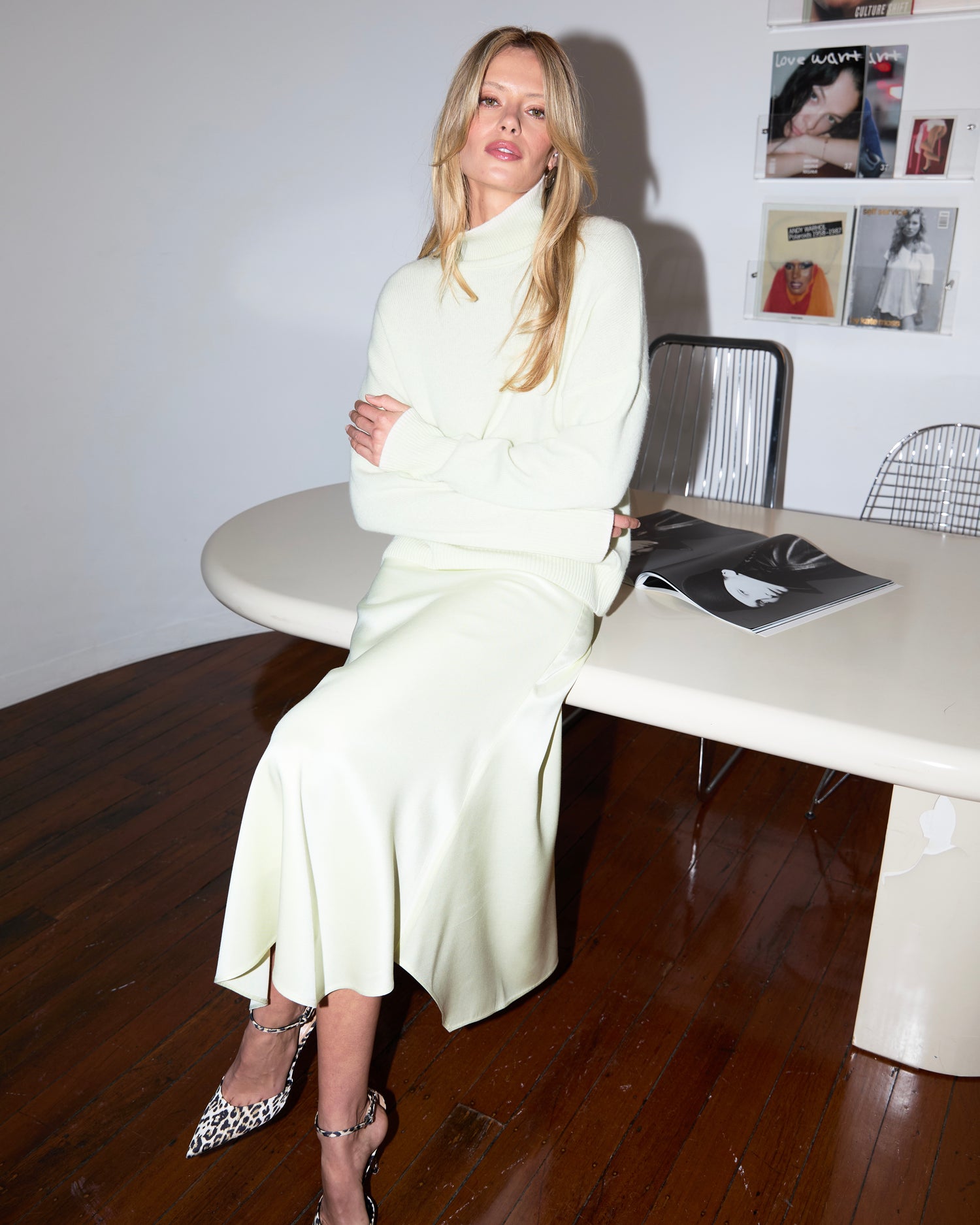 Sensuel Skirt - Lime Green