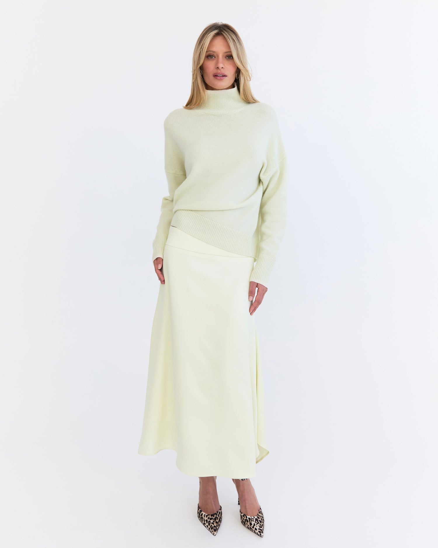 Sensuel Skirt - Lime Green