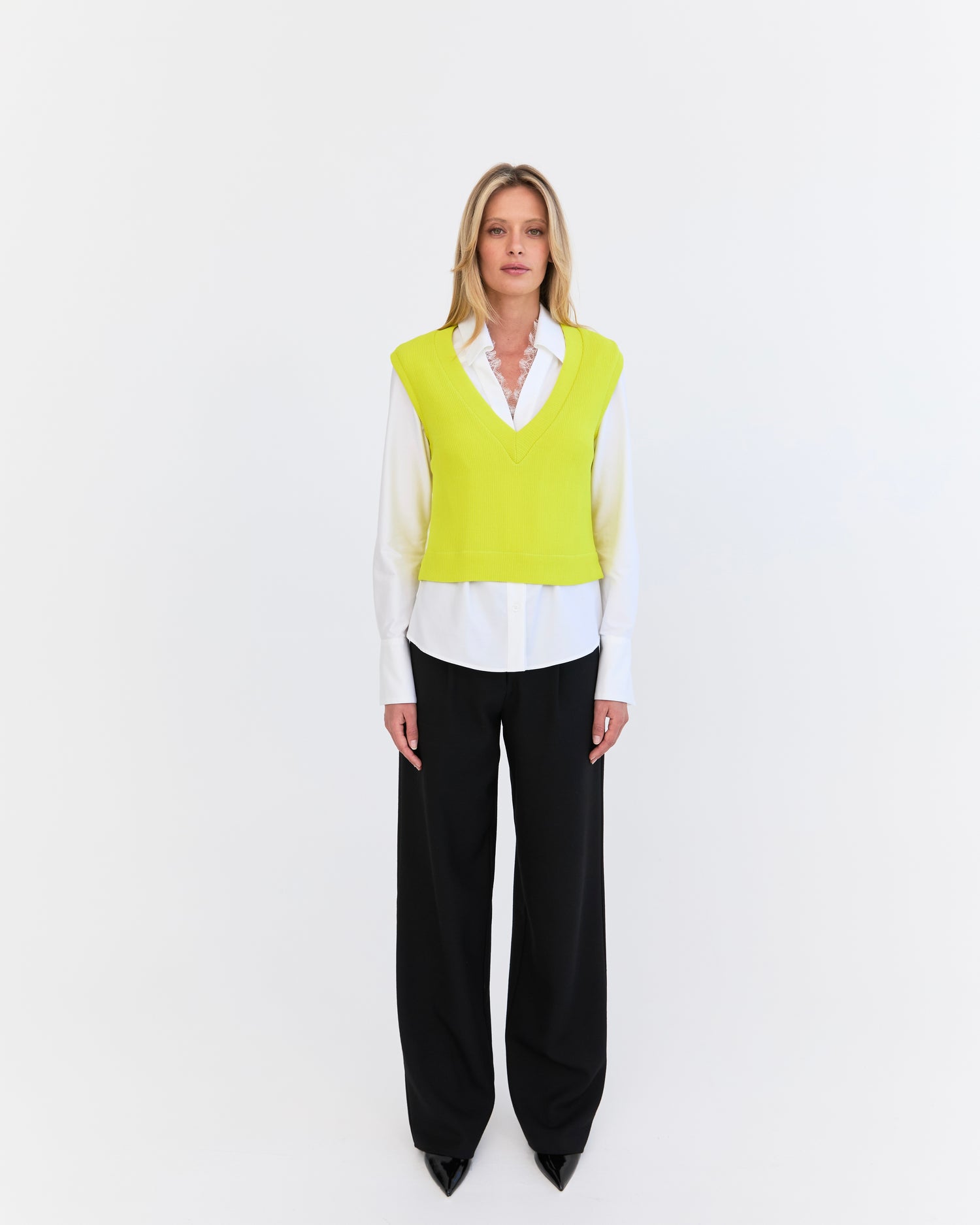 Paris Pant - Black Wool