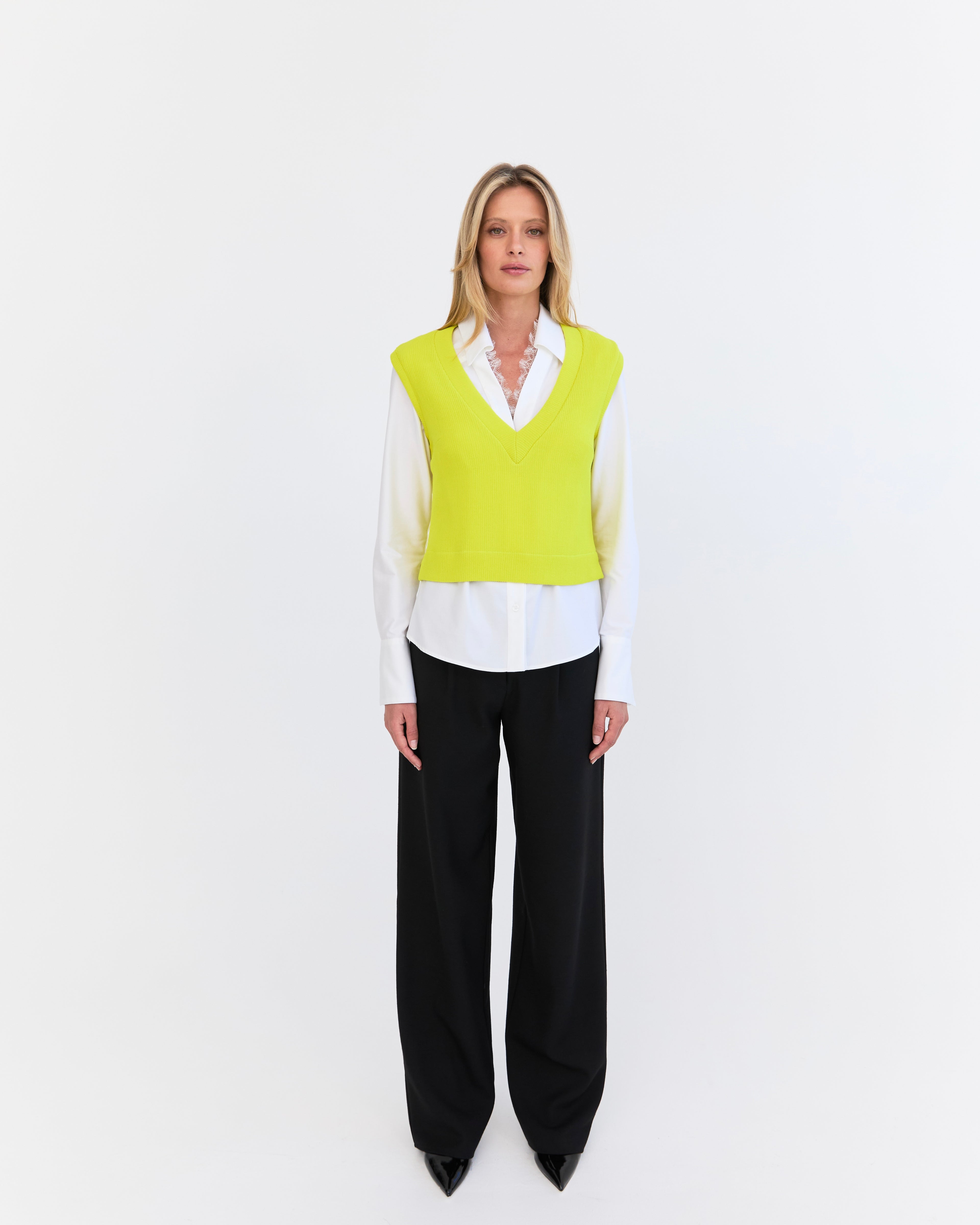 Paris Pant - Black Wool
