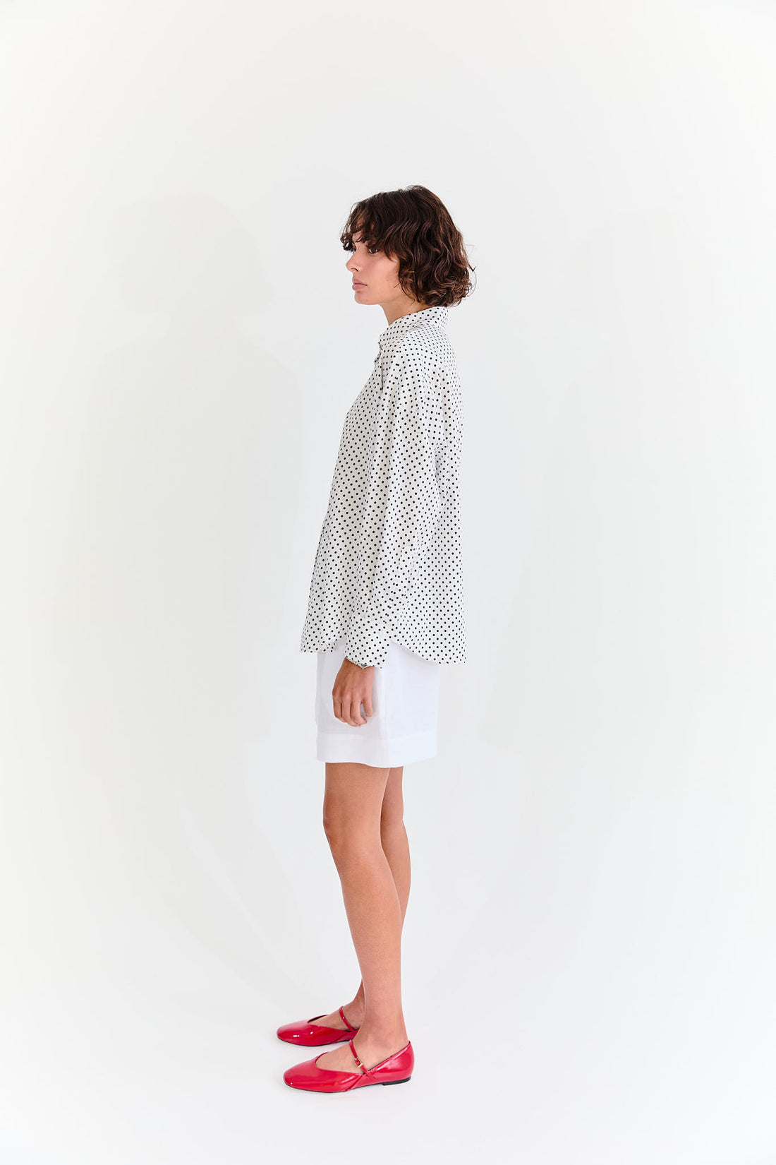 Madelaine Short - White Linen