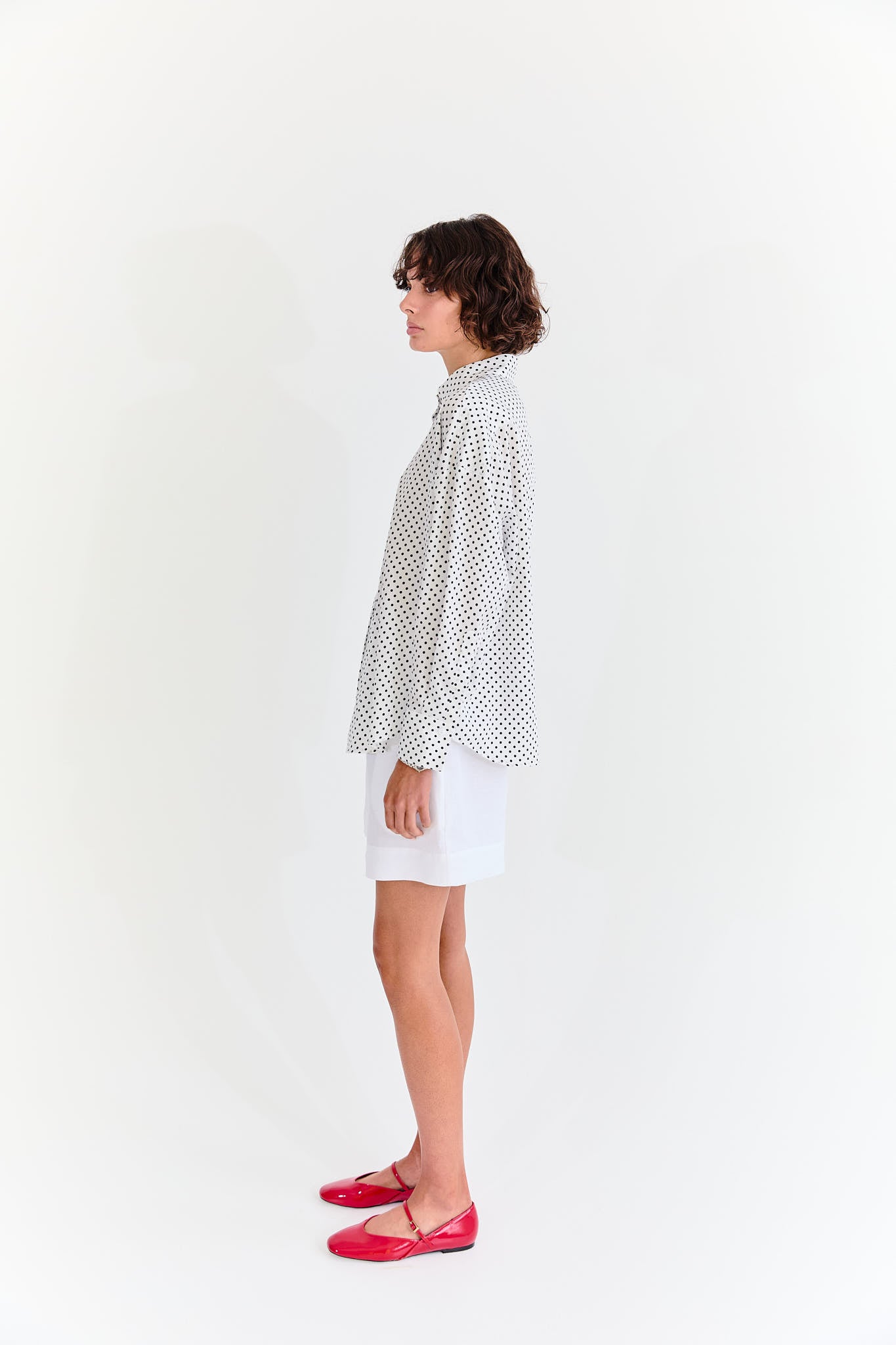 Madelaine Short - White Linen
