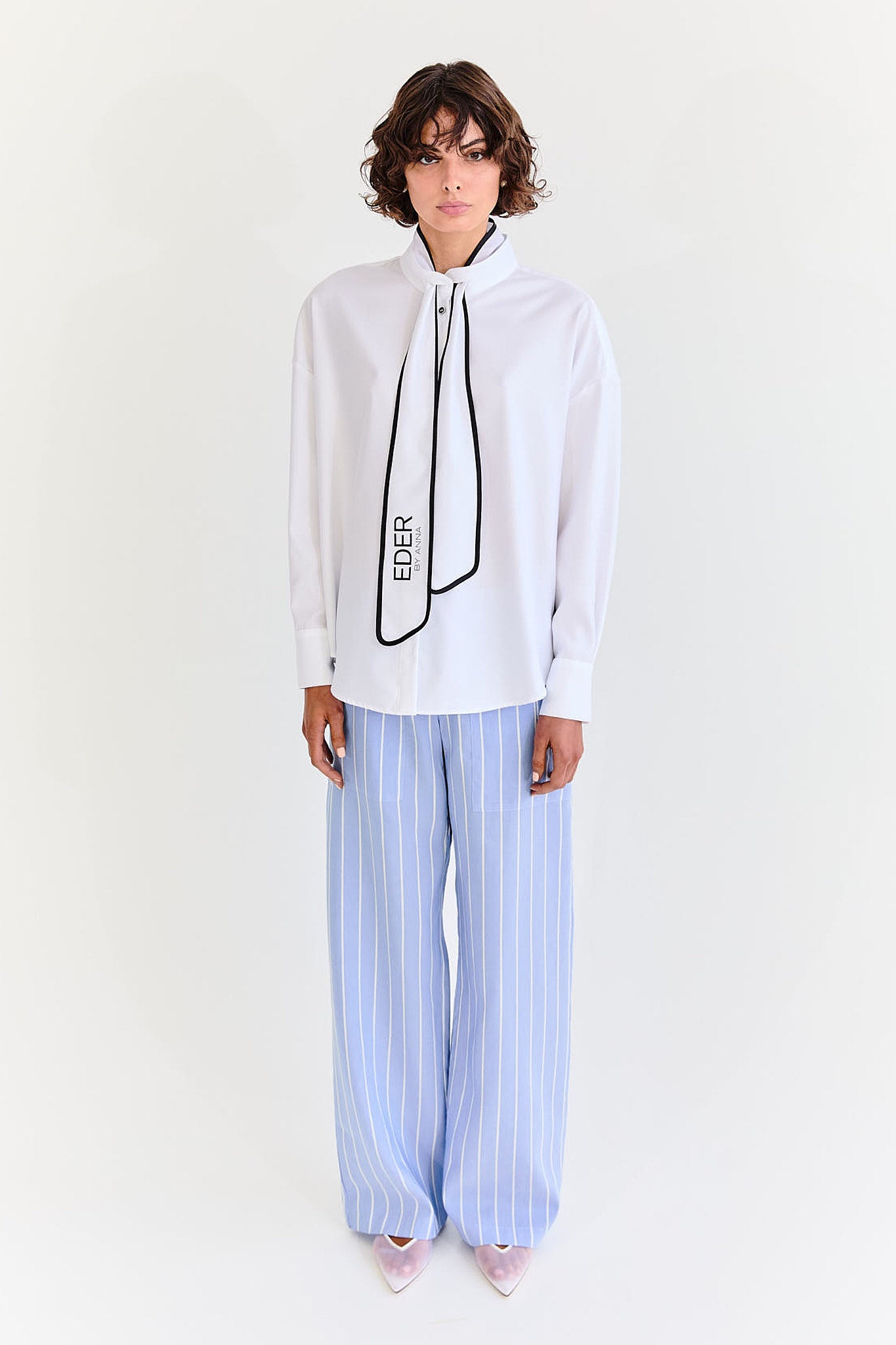Marlene Pant - Blue Stripe