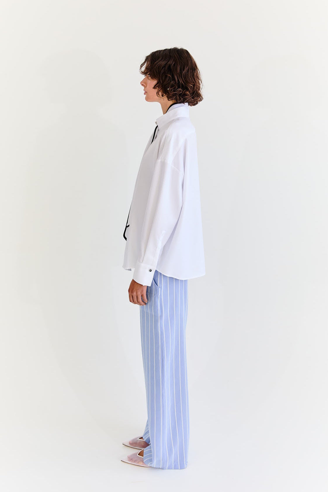 Marlene Pant - Blue Stripe