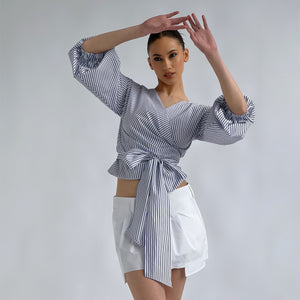 Antonette Stripe Blouse
