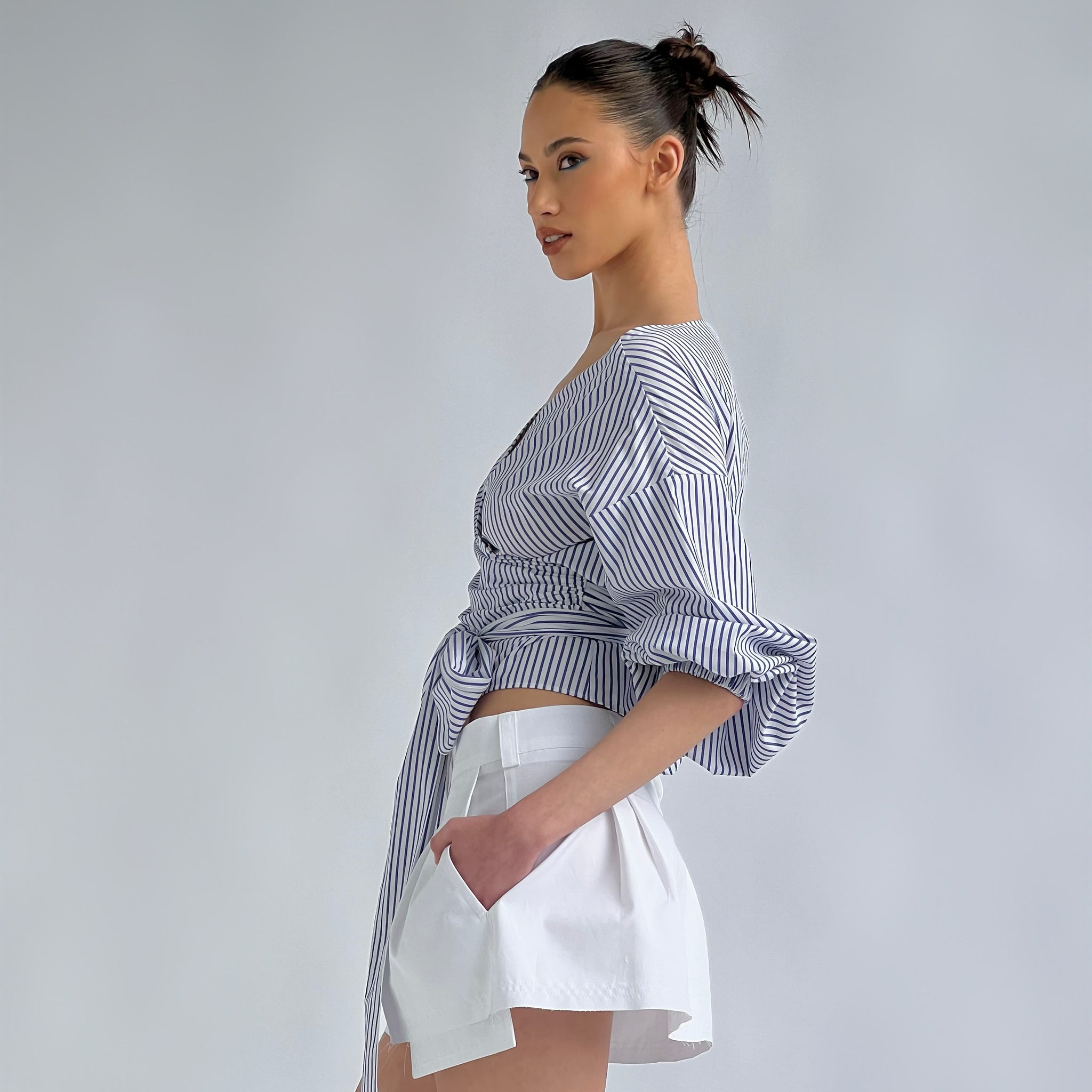 Antonette Stripe Blouse