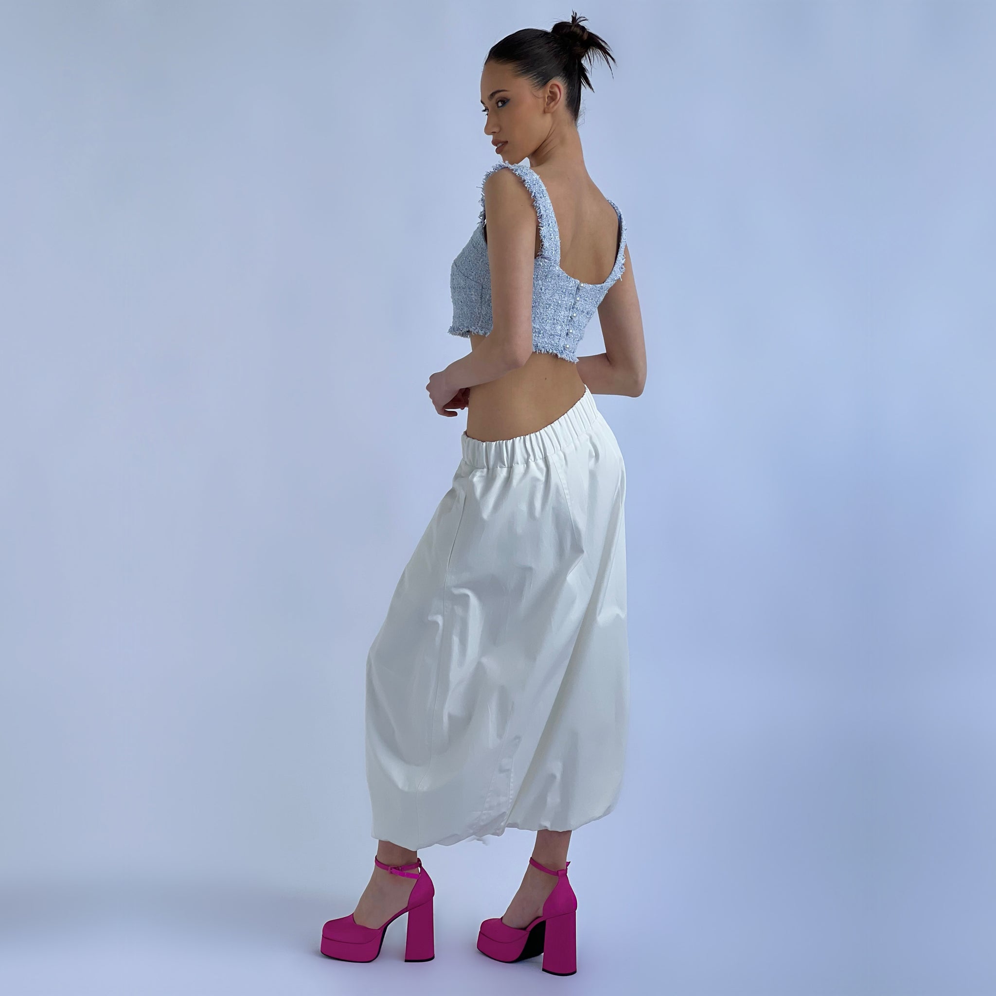 Serena Ecru Skirt
