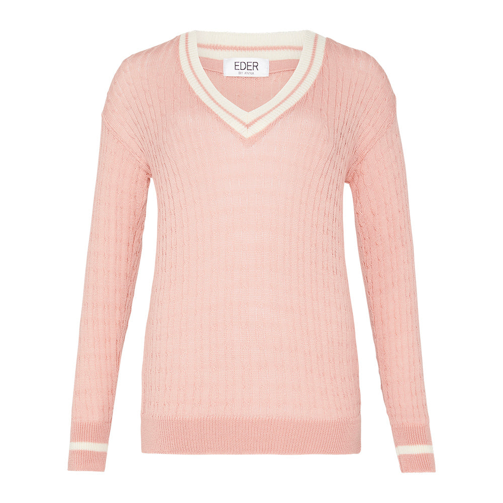 Rose Merino Mist Knit