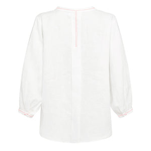 Cassie Blouse Contrast Stitch
