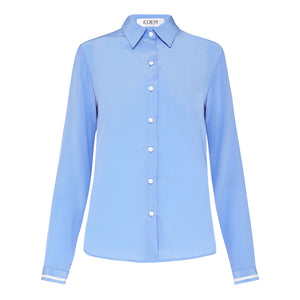 Silk CDC Basic Shirt Cornflower