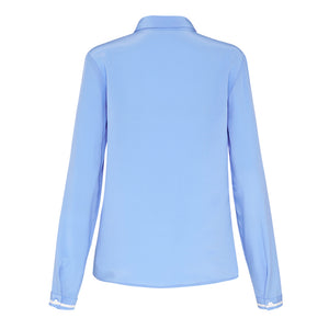 Silk CDC Basic Shirt Cornflower