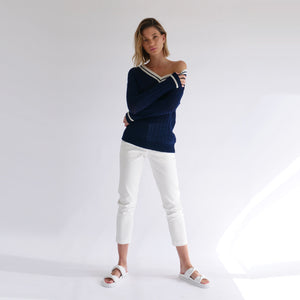 Audrey Pant Topstitch